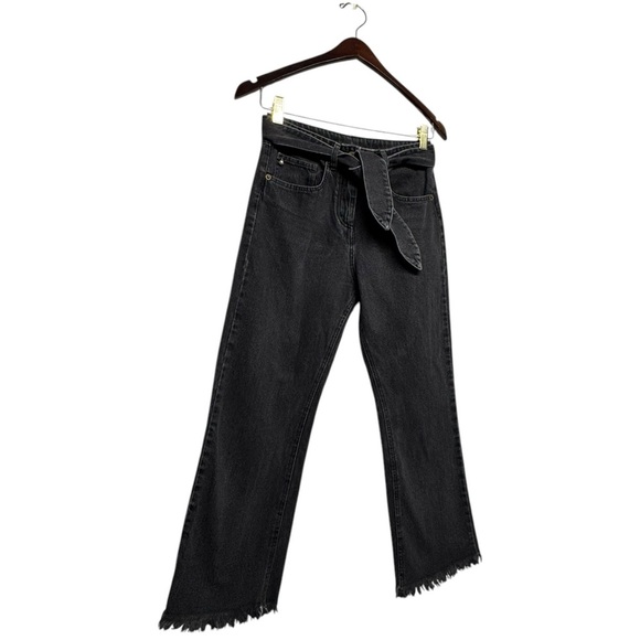 Nanushka Black Cropped Jeans - Picture 7 of 12